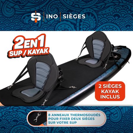 Pack Stand Up Paddle SIMPLE PADDLE OCEAN 10'6