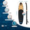 Pack Stand Up Paddle SIMPLE PADDLE OCEAN 10'6 Pack Stand Up Paddle SIMPLE PADDLE OCEAN 10'6