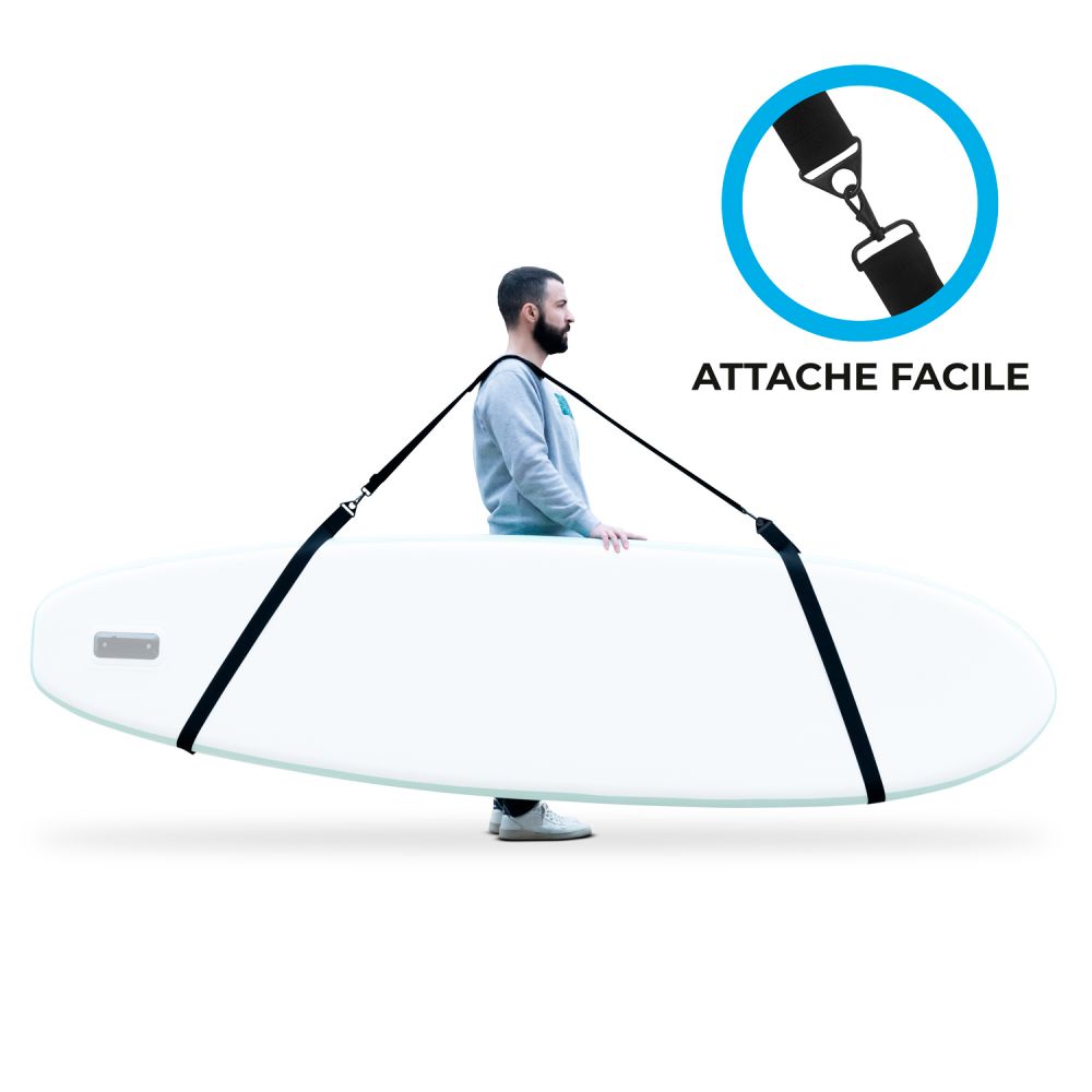 Sangle de transport Paddle - Noir 
