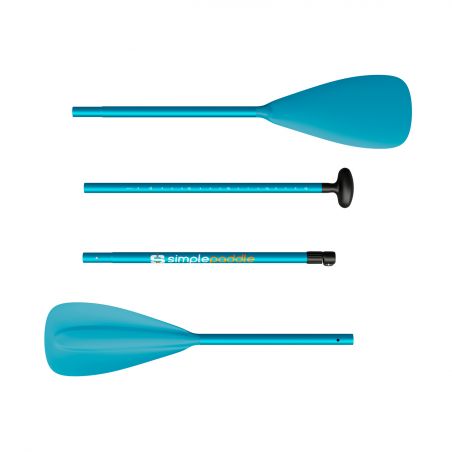 Pagaie double fonction paddle-kayak SIMPLE PADDLE - Bleu Pagaie double fonction paddle-kayak SIMPLE PADDLE - Bleu