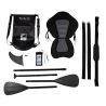 Kit 6 accessoires pour SUP (Sac et pochette téléphone étanche, pagaie convertible kayak, siège kayak, aileron central, sangle de Kit 6 accessoires pour SUP (Sac et pochette téléphone étanche, pagaie convertible kayak, siège kayak, aileron central, sangle de