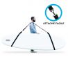 Kit 6 accessoires pour SUP (Sac et pochette téléphone étanche, pagaie convertible kayak, siège kayak, aileron central, sangle de Kit 6 accessoires pour SUP (Sac et pochette téléphone étanche, pagaie convertible kayak, siège kayak, aileron central, sangle de