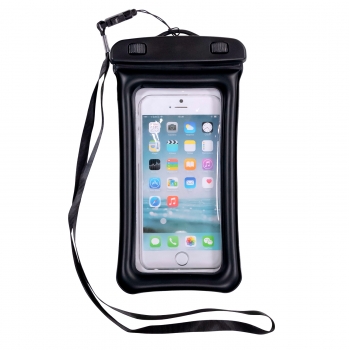 Pochette etanche telephone portable - Noir