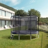 Trampoline Semi-Pro Jump4fun 12FT-366cm Noir Trampoline Semi-Pro Jump4fun 12FT-366cm Noir