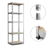 Etagère métal 172x75x30cm – Charges Lourdes - Coloris Gris Etagère métal 172x75x30cm – Charges Lourdes - Coloris Gris
