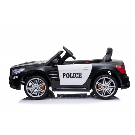 Voiture de Police Electrique Mercedes Benz SL500 (2x40w) Marche av/ar, Phares, Musique, Klaxon et Télécommande parentale