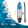 UHAKA 10'6 PACK STAND UP PADDLE UHAKA 10'6 PACK STAND UP PADDLE