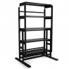 Table convertible en étagère MDF - 140 cm - noir Table convertible en étagère MDF - 140 cm - noir