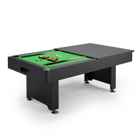 Billard americain plateau dinatoire et retour de boules - Tapis vert