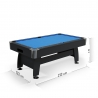 Billard Américain avec retour de boules automatique et accessoires Billard Américain avec retour de boules automatique et accessoires
