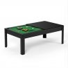 Billard Américain HARMONY 6Ft - 206,5 x 116,5 x 80 cm avec accessoires et plateau dînatoire - Couleur Noir Billard Américain HARMONY 6Ft - 206,5 x 116,5 x 80 cm avec accessoires et plateau dînatoire - Couleur Noir