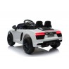 Audi R8 Spyder Voiture Electrique (2x35W) 100 x 59 x 44 cm - Marche av/ar, Phares, Musique, Ceinture et Télécommande parentale Audi R8 Spyder Voiture Electrique (2x35W) 100 x 59 x 44 cm - Marche av/ar, Phares, Musique, Ceinture et Télécommande parentale