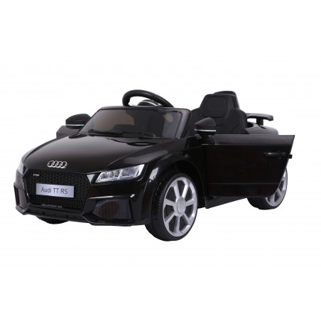 Audi TT RS Voiture Electrique Enfant (2x25W) 103x62x44 cm - Marche av/ar, Phares, Musique, Ceinture et Télécommande parentale