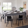 Billard Américain AMBIANCE 7Ft - 226,5 x 126,5 x 80 cm avec accessoires et plateau dînatoire - Gris Billard Américain AMBIANCE 7Ft - 226,5 x 126,5 x 80 cm avec accessoires et plateau dînatoire - Gris