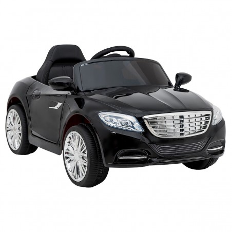 Voiture Electrique Berline Coupé Enfant (25W) Avec Système Audio, Porte Ouvrable, Amortisseurs et Télécommande Parentale