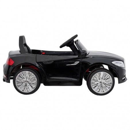 Voiture Electrique Berline Coupé Enfant (25W) Avec Système Audio, Porte Ouvrable, Amortisseurs et Télécommande Parentale