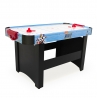 Air Hockey Teenager - Table de Air-Hockey avec système d'air pulsé 6-8W - 142 x 72x 81 cm - Bleu/Noir Air Hockey Teenager - Table de Air-Hockey avec système d'air pulsé 6-8W - 142 x 72x 81 cm - Bleu/Noir