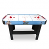 Air Hockey Teenager - Table de Air-Hockey avec système d'air pulsé 6-8W - 142 x 72x 81 cm - Bleu/Noir Air Hockey Teenager - Table de Air-Hockey avec système d'air pulsé 6-8W - 142 x 72x 81 cm - Bleu/Noir