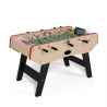 Babyfoot CLASSIC type Bistrot - 151 x 77 x 91 cm - Table de Baby-foot avec barres téléscopiques et Balles Lièges Inclus Babyfoot CLASSIC type Bistrot - 151 x 77 x 91 cm - Table de Baby-foot avec barres téléscopiques et Balles Lièges Inclus