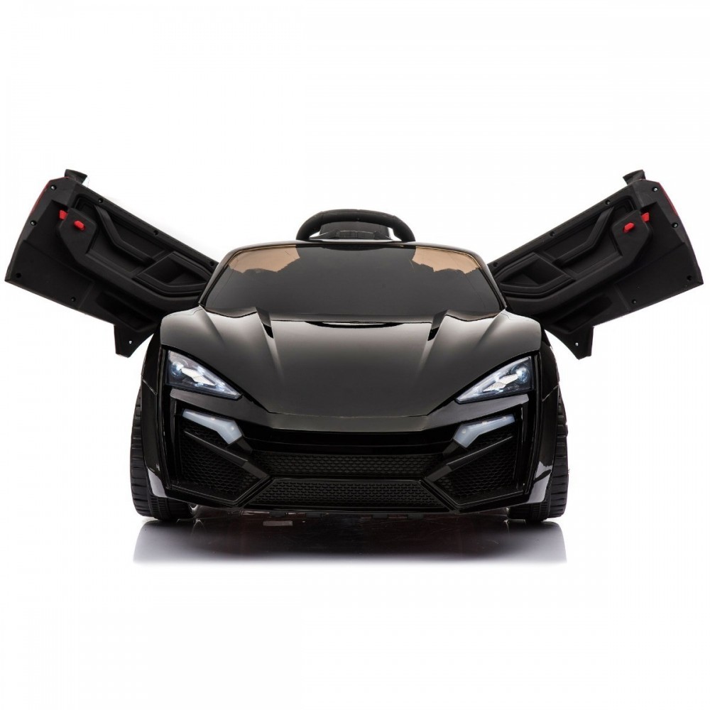 Voiture Electrique Coupé Sport pour Enfant (35W) Avec Système Audio, Porte Ouvrable, Amortisseurs et Télécommande Parentale