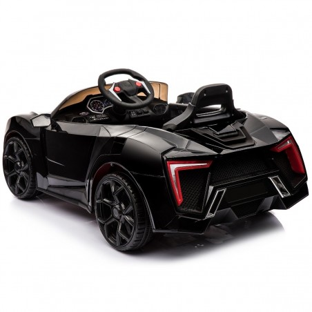 Voiture Electrique Coupé Sport pour Enfant (35W) Avec Système Audio, Porte Ouvrable, Amortisseurs et Télécommande Parentale