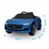 Maserati Ghibli Voiture Electrique Enfant (2 x 25W)108 x 56 x 44 cm - Marche av/ar, Phares, Musique et Télécommande parentale Maserati Ghibli Voiture Electrique Enfant (2 x 25W)108 x 56 x 44 cm - Marche av/ar, Phares, Musique et Télécommande parentale
