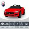 Maserati Ghibli Voiture Electrique Enfant (2 x 25W)108 x 56 x 44 cm - Marche av/ar, Phares, Musique et Télécommande parentale Maserati Ghibli Voiture Electrique Enfant (2 x 25W)108 x 56 x 44 cm - Marche av/ar, Phares, Musique et Télécommande parentale