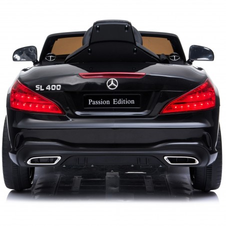 Mercedes Benz SL400 Voiture Electrique Enfant (25Watts) 110x64x48cm - Marche av/ar, Phares, Musique et Télécommande parentale