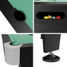 Billard américain Authentique 220x123x80 cm Billard américain Authentique 220x123x80 cm