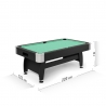 Billard américain Authentique 220x123x80 cm Billard américain Authentique 220x123x80 cm