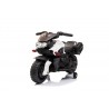 Moto Electrique pour Enfant - 90L x 42l x 58H cm - Roulettes de soutien, Marche AV/AR, Phares fonctionnels, Bruitages moteur Moto Electrique pour Enfant - 90L x 42l x 58H cm - Roulettes de soutien, Marche AV/AR, Phares fonctionnels, Bruitages moteur