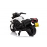 Moto Electrique pour Enfant - 90L x 42l x 58H cm - Roulettes de soutien, Marche AV/AR, Phares fonctionnels, Bruitages moteur Moto Electrique pour Enfant - 90L x 42l x 58H cm - Roulettes de soutien, Marche AV/AR, Phares fonctionnels, Bruitages moteur