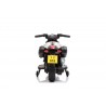 Moto Electrique pour Enfant - 90L x 42l x 58H cm - Roulettes de soutien, Marche AV/AR, Phares fonctionnels, Bruitages moteur Moto Electrique pour Enfant - 90L x 42l x 58H cm - Roulettes de soutien, Marche AV/AR, Phares fonctionnels, Bruitages moteur