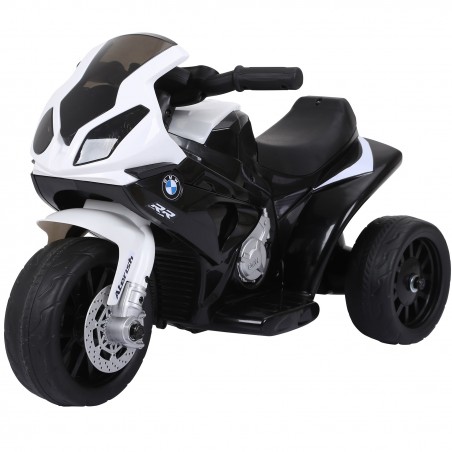 Moto Electrique BMW S1000, 25W pour Enfant, 3 Roues, Système Audio et Phares Fonctionnels