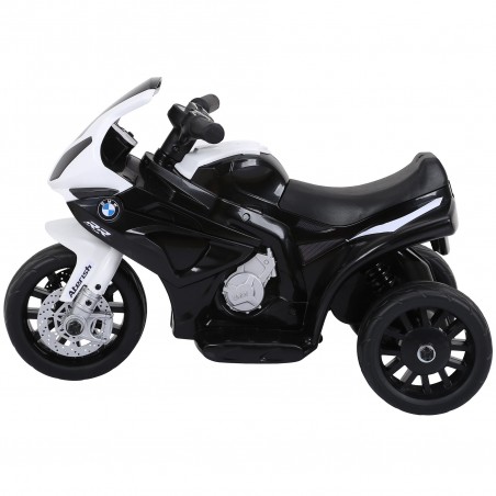 Moto Electrique BMW S1000, 25W pour Enfant, 3 Roues, Système Audio et Phares Fonctionnels