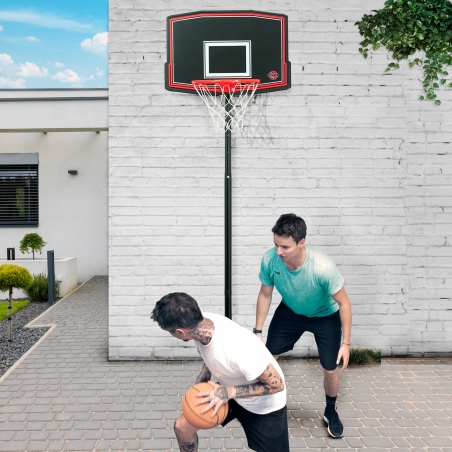 Panier de basket réglable 2.60m avec ballon et pompe - Phoenix 