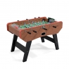 Babyfoot DELUXE type Bistrot - 151 x 77 x 91 cm - Table de Baby-foot avec barres téléscopiques et Balles Lièges Inclus Babyfoot DELUXE type Bistrot - 151 x 77 x 91 cm - Table de Baby-foot avec barres téléscopiques et Balles Lièges Inclus