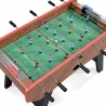 Babyfoot DELUXE type Bistrot - 151 x 77 x 91 cm - Table de Baby-foot avec barres téléscopiques et Balles Lièges Inclus Babyfoot DELUXE type Bistrot - 151 x 77 x 91 cm - Table de Baby-foot avec barres téléscopiques et Balles Lièges Inclus