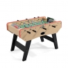 Babyfoot DELUXE type Bistrot - 151 x 77 x 91 cm - Table de Baby-foot avec barres téléscopiques et Balles Lièges Inclus Babyfoot DELUXE type Bistrot - 151 x 77 x 91 cm - Table de Baby-foot avec barres téléscopiques et Balles Lièges Inclus