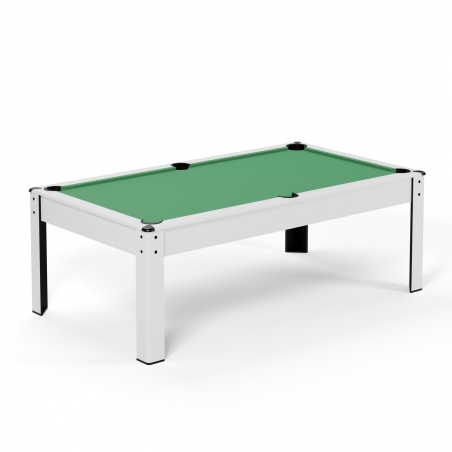 Billard Américain HARMONY 6Ft - 206,5 x 116,5 x 80 cm avec accessoires - Couleur Ivoire