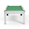 Billard Américain HARMONY 6Ft - 206,5 x 116,5 x 80 cm avec accessoires - Couleur Ivoire Billard Américain HARMONY 6Ft - 206,5 x 116,5 x 80 cm avec accessoires - Couleur Ivoire