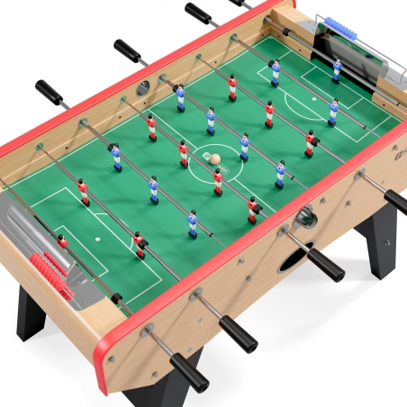 Babyfoot bistrot Sombréro bois 151x77x91 cm