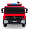 Camion de Pompier Electrique Rouge 35W avec Casque, Lance et Extincteur, Indicateur de Batterie et Télécommande Parentale Camion de Pompier Electrique Rouge 35W avec Casque, Lance et Extincteur, Indicateur de Batterie et Télécommande Parentale