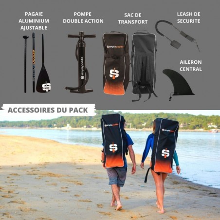 PLANET 9'0 PACK STAND UP PADDLE