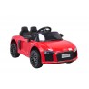 Audi R8 Spyder Voiture Electrique (2x35W) 100 x 59 x 44 cm - Marche av/ar, Phares, Musique, Ceinture et Télécommande parentale Audi R8 Spyder Voiture Electrique (2x35W) 100 x 59 x 44 cm - Marche av/ar, Phares, Musique, Ceinture et Télécommande parentale