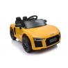 Audi R8 Spyder Voiture Electrique (2x35W) 100 x 59 x 44 cm - Marche av/ar, Phares, Musique, Ceinture et Télécommande parentale Audi R8 Spyder Voiture Electrique (2x35W) 100 x 59 x 44 cm - Marche av/ar, Phares, Musique, Ceinture et Télécommande parentale
