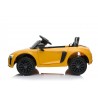 Audi R8 Spyder Voiture Electrique (2x35W) 100 x 59 x 44 cm - Marche av/ar, Phares, Musique, Ceinture et Télécommande parentale Audi R8 Spyder Voiture Electrique (2x35W) 100 x 59 x 44 cm - Marche av/ar, Phares, Musique, Ceinture et Télécommande parentale