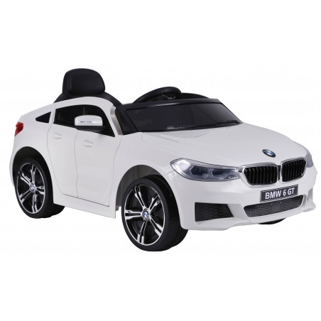 BMW X6 GT Voiture Electrique Enfant (2x25W), 106x64x51 cm - Marche av/ar, Phares, Musique, Ceinture et Télécommande parentale