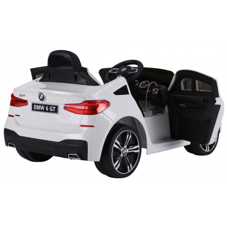 BMW X6 GT Voiture Electrique Enfant (2x25W), 106x64x51 cm - Marche av/ar, Phares, Musique, Ceinture et Télécommande parentale