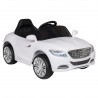 Voiture Electrique Berline Coupé Enfant (25W) Avec Système Audio, Porte Ouvrable, Amortisseurs et Télécommande Parentale